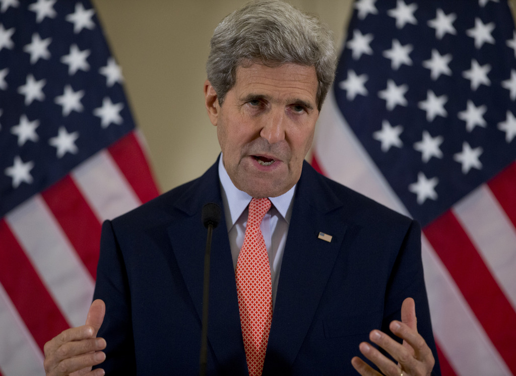 Le secrétaire d'Etat américain John Kerry a une nouvelle fois réclamé une relance du processus de paix israélo-palestinien, bloqué depuis avril.