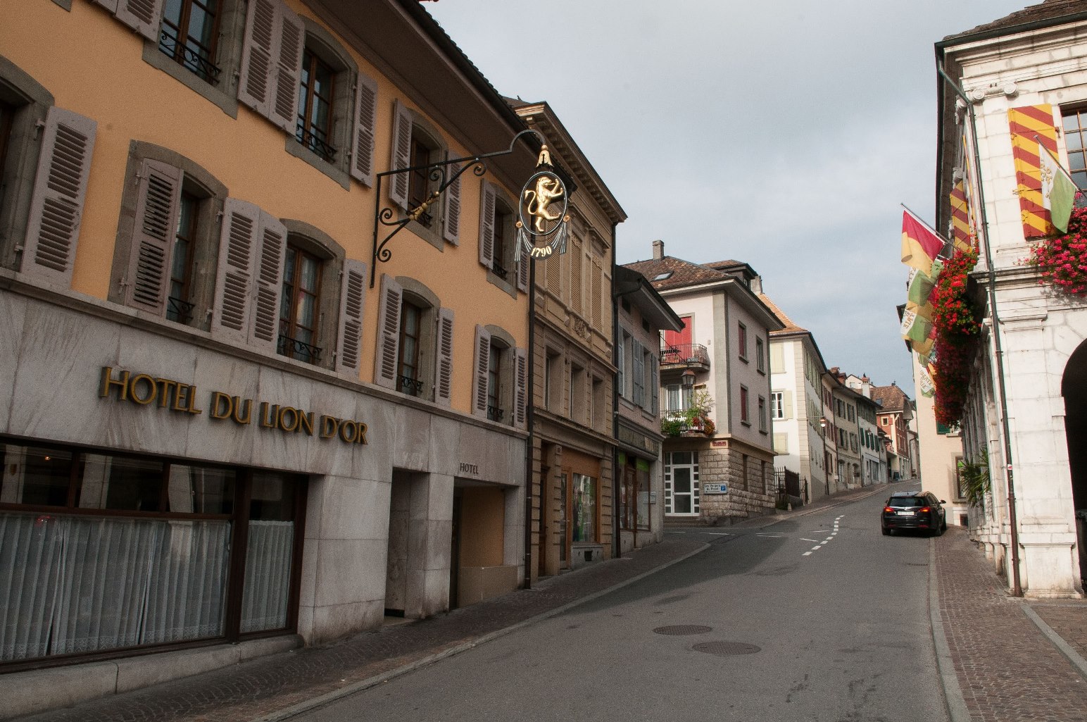 Le Lion d'Or, nouvelle auberge communale.