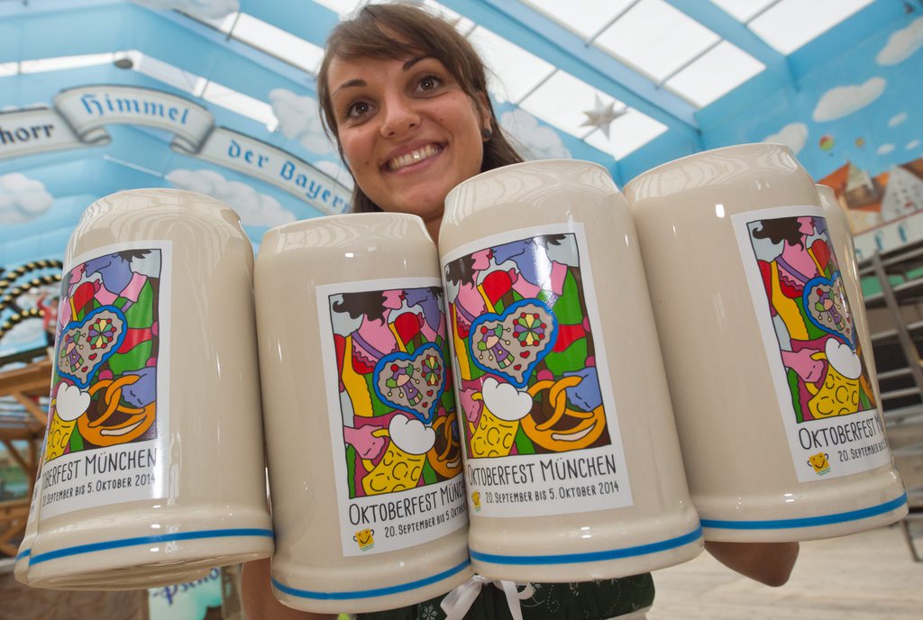 Quelque six millions de fêtards et d'amateurs de houblon sont attendus à partir de samedi à Munich pour l'Oktoberfest, réputée comme l'une des plus grandes fêtes populaires au monde.