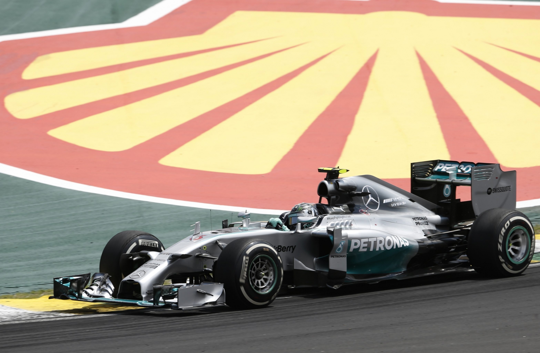 L'Allemand Nico Rosberg a remporté son cinquième succès de la saison.