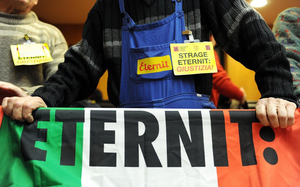 La Cour suprême italienne a entamé les audiences mercredi dans le cadre du procès Eternit. Le jugement de la Cour de cassation pourrait être rendu mercredi soir.