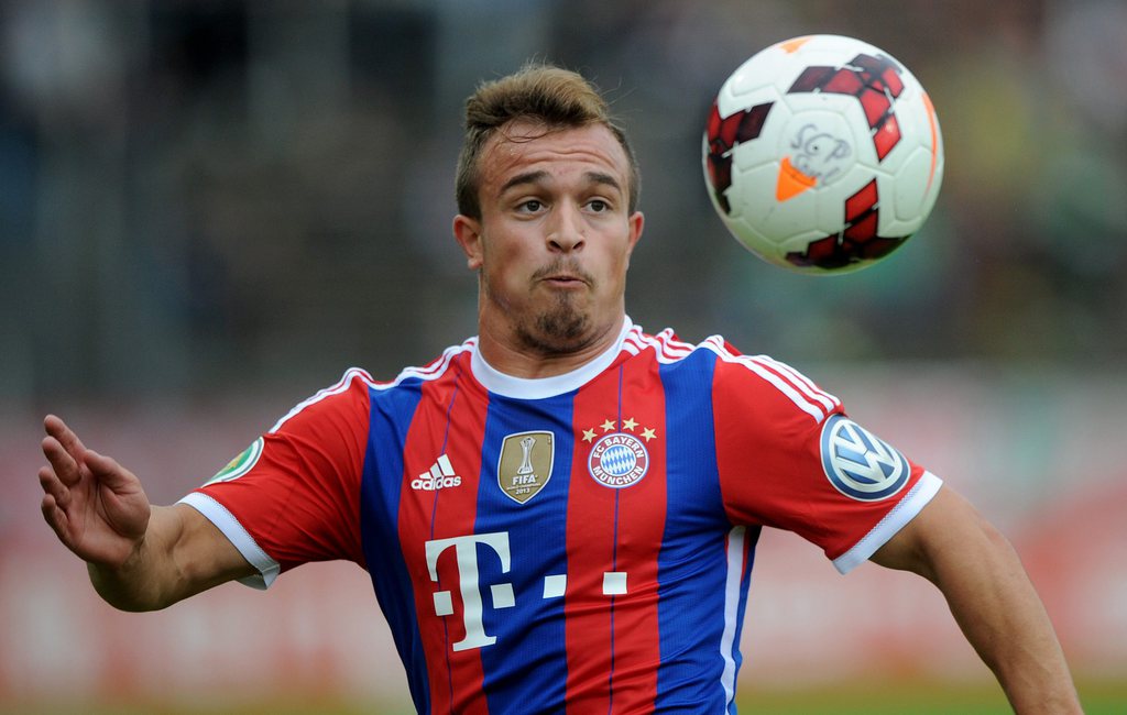 Pour Guardiola Xherdan Shaqiri a trop de carences tactiques pour poursuivre avec le Bayern.