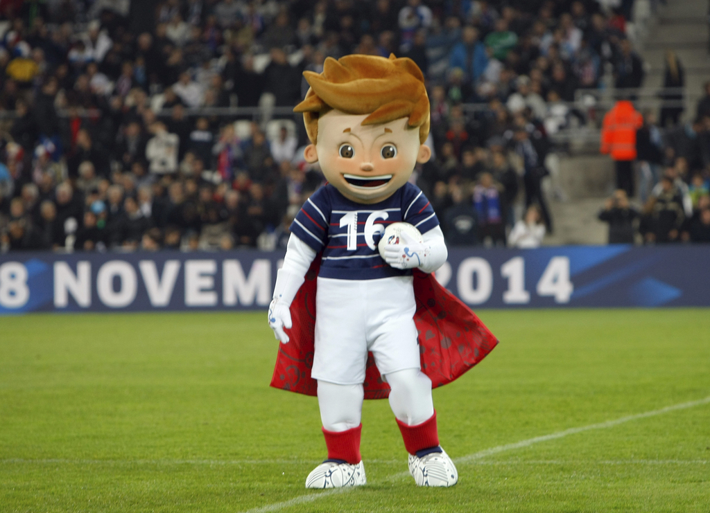 La mascotte du Championnat d'Europe de football a été baptisée par les téléspectateurs de TF1.