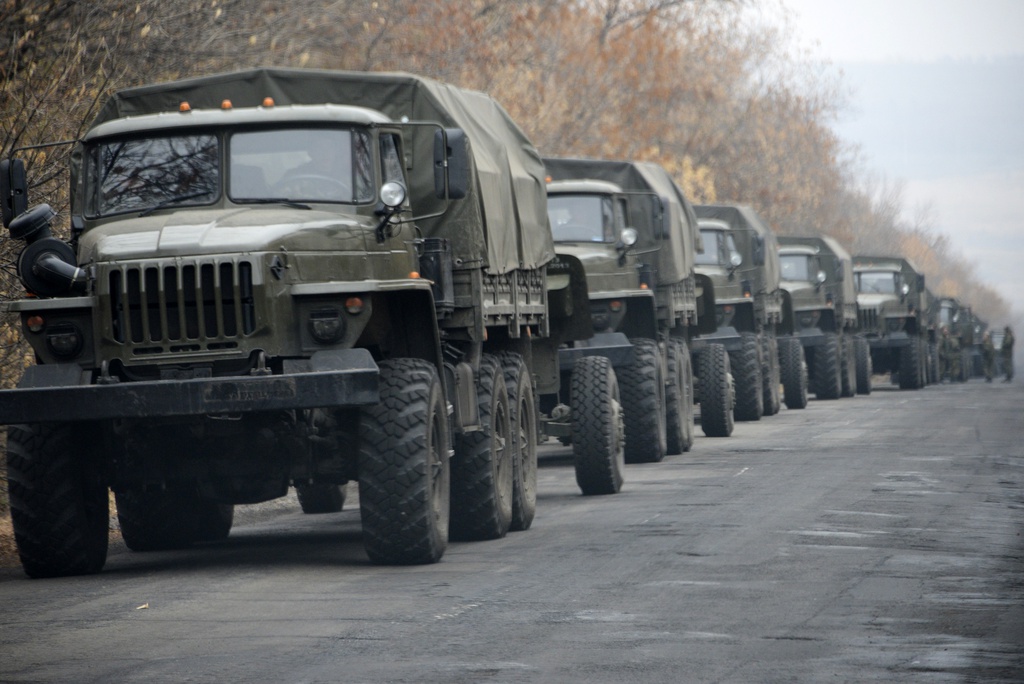 D'intenses combats d'artillerie ont éclaté dans la nuit de samedi à dimanche à Donetsk, fief des séparatistes prorusses dans l'est de l'Ukraine