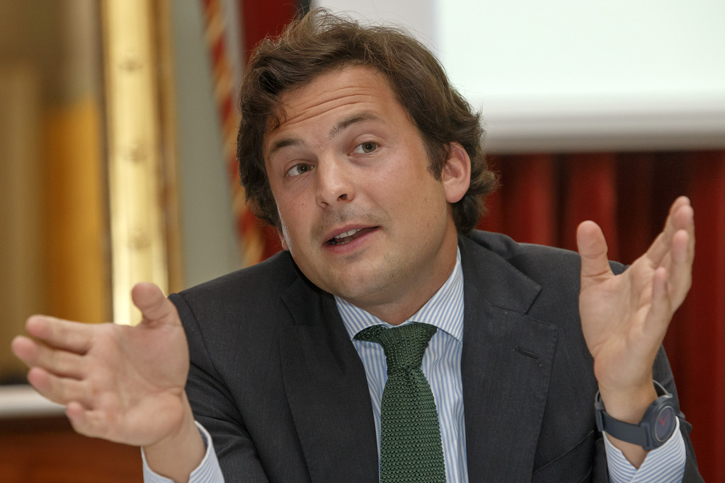 Le PDC sortant Guillaume Barazzone sera en tête de la liste de l'Entente pour l'élection à l'exécutif de la Ville de Genève en avril 2015. 
