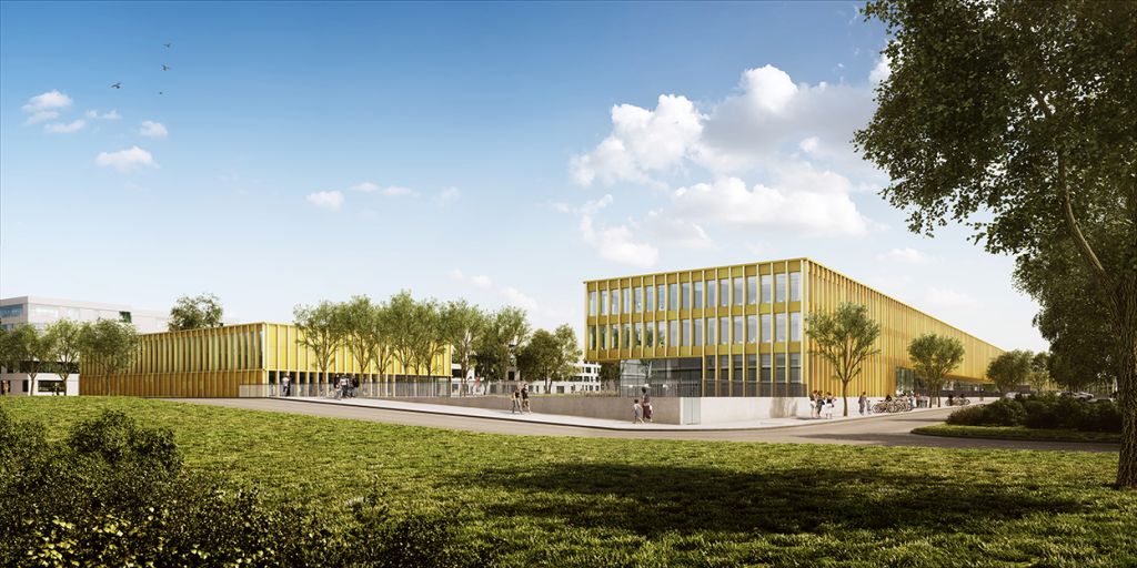 La Ville met à l'enquête les trois bâtiments du futur complexe scolaire et sportif du Reposoir.