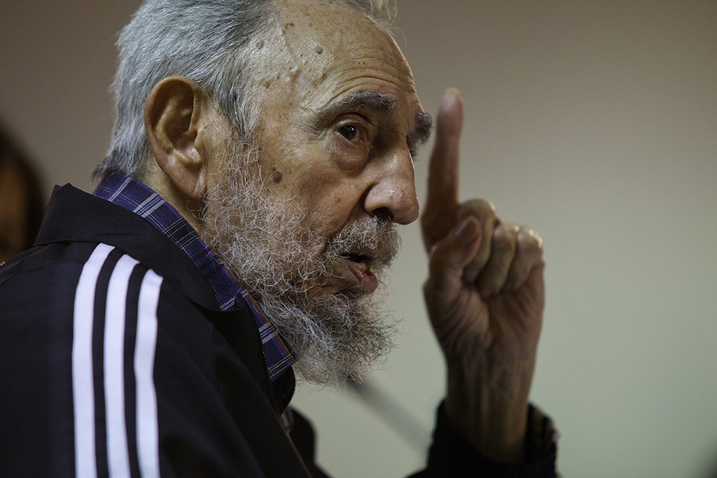 Fidel Castro, ancien chef d'Etat cubain a refait une apparition à la télévision publique. 