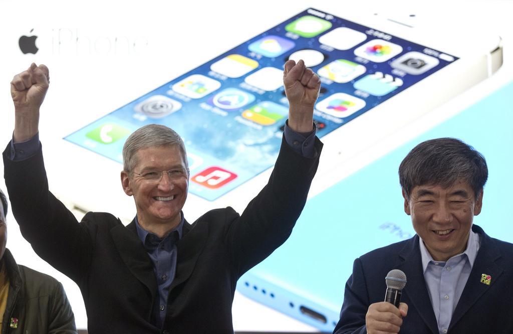 Tim Cook peut avoir le sourire. Grâce à son partenariat avec China Mobile, il a explosé le record de ventes d'iPhone.