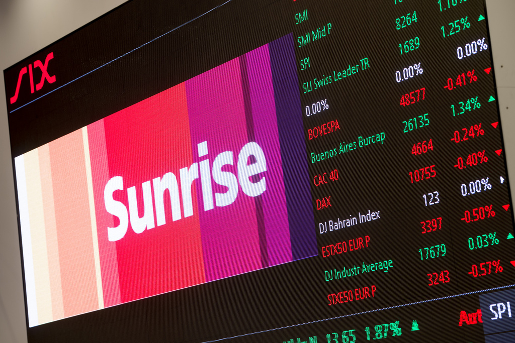 Avec cette levée de fonds, Sunrise espère pouvoir concurrencer le leader Swisscom.