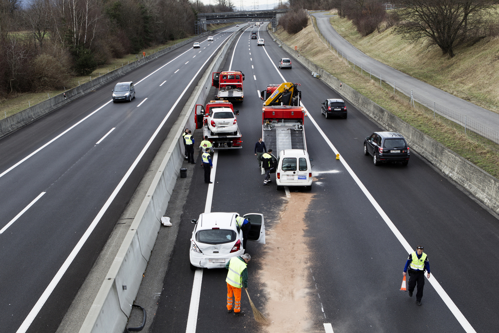 On est passé de 36 à 20 morts sur les routes vaudoises entre 2013 et 2014 (illustration).