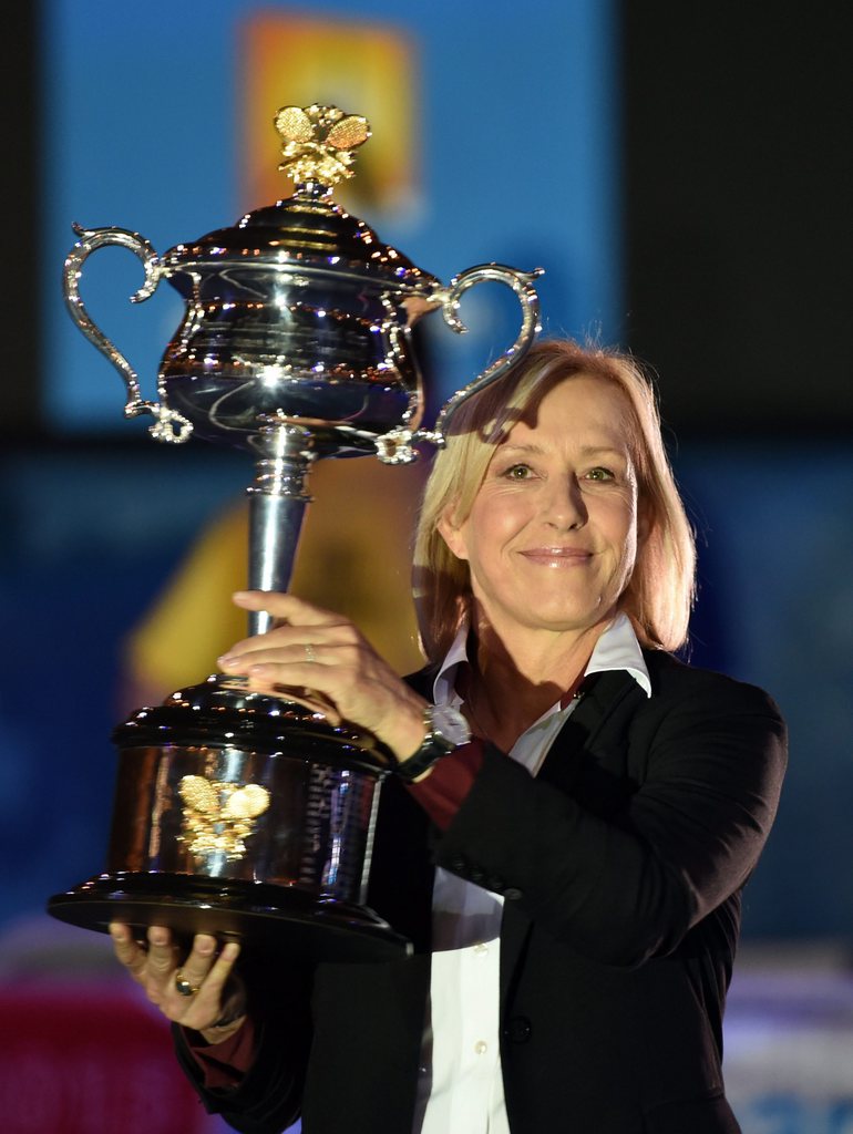 La Tchèque Martina Navratilova a remporté 167 titres dans sa carrière. 