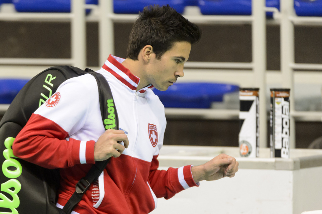 Insatisfait de ne pas avoir été retenu pour les deux premiers simples du premier tour de la Coupe Davis face à la Belgique, Yann Marti a pris la décision de quitter l'équipe de Suisse. Il rentrera en Suisse ce week-end.