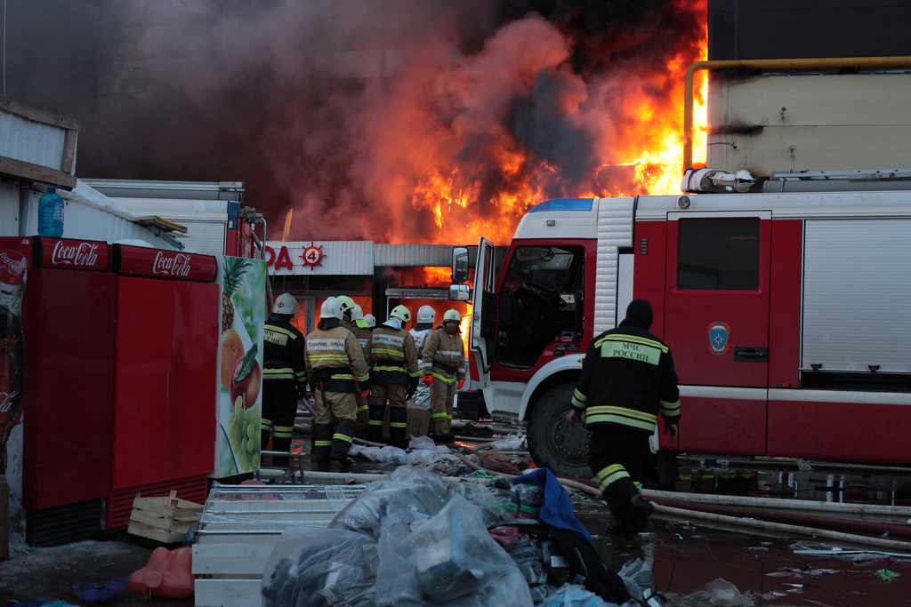 Au total, 650 personnes se trouvaient dans le centre commercial quand l'incendie a éclaté.