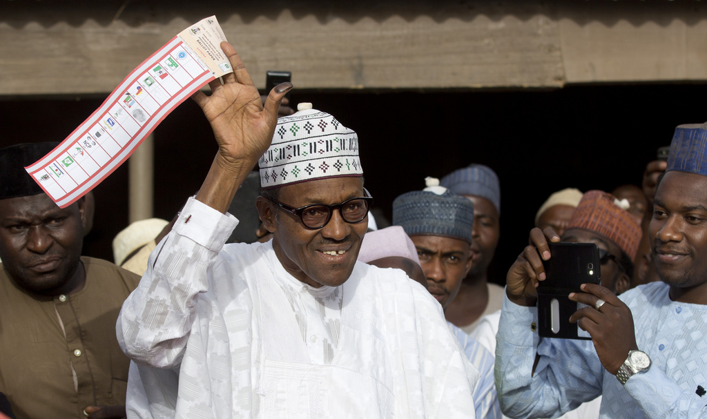 Muhammadu Buhari compte 2,57 millions de voix d'avance sur le président sortant Goodluck Jonathan.