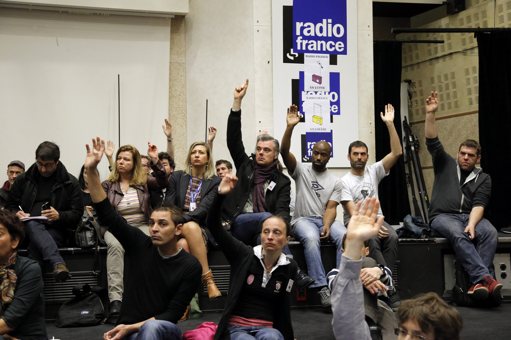 Les grévistes ont voté pour une prolongation du mouvement, mais les émissions ont tout de même repris mercredi.