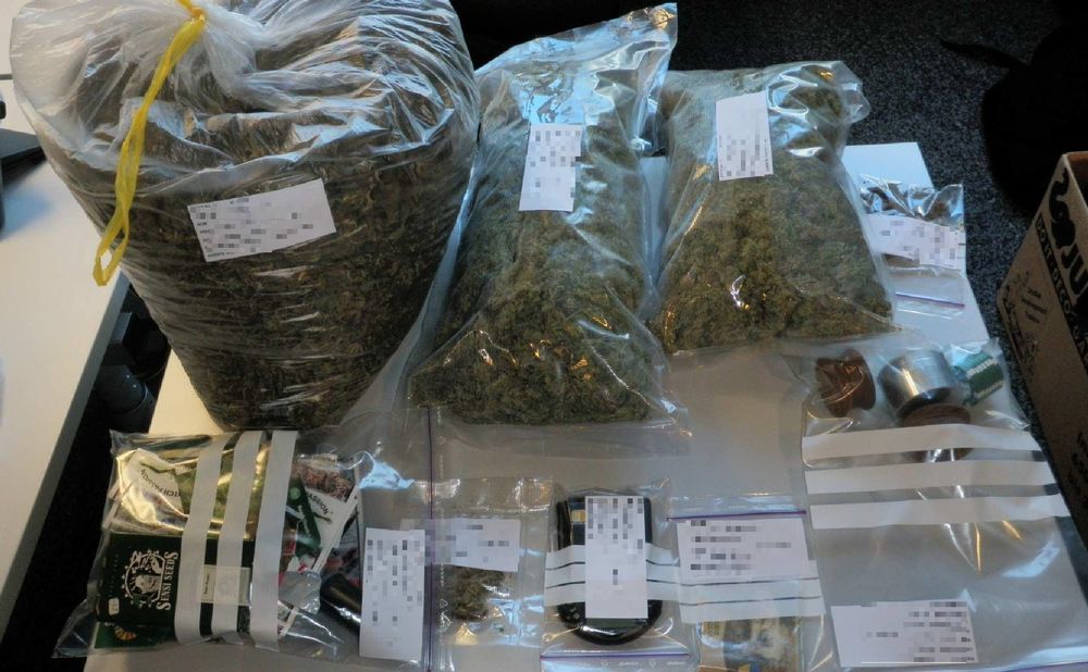 3,5kg de cannabis ont été saisis par la police fribourgeoise à Marly.