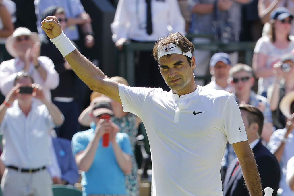 Wimbledon: Federer terrasse Dzumhur en 68'