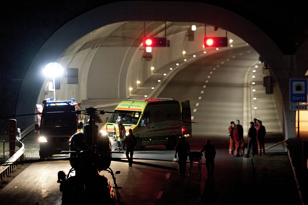 Le dernier grand nettoyage de ce tunnel a été effectué au printemps 2011.