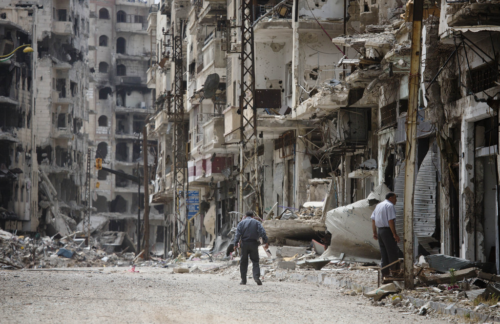 C'est dans la province de Homs que des chrétiens ont té capturés par l'EI. 