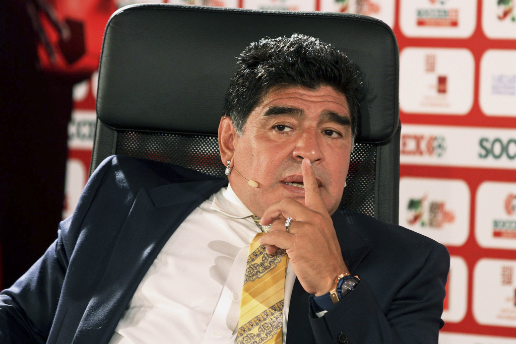 Diego Maradona est un habitué de la chronique people des médias argentins.