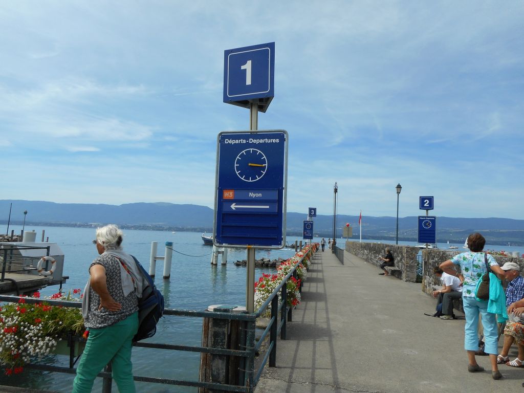 Davantage de passagers embarqueront du port d'Yvoire à compter du 7 septembre.