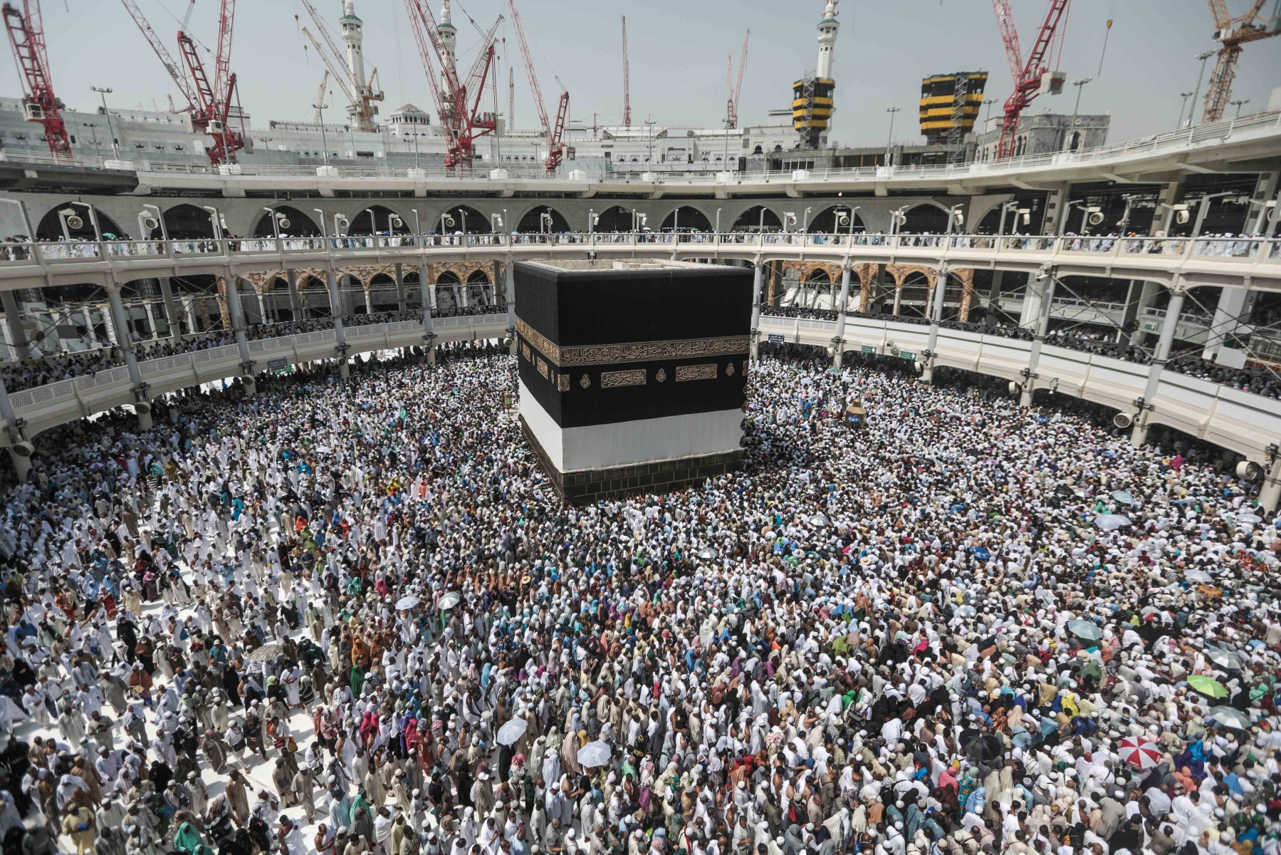 Des millions de musulmans se rendent en pèlerinage chaque année à La Mecque.