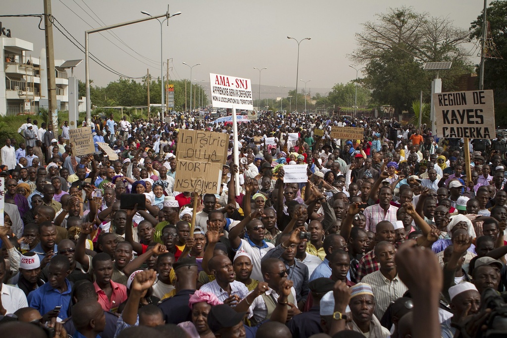 La plus grande confusion règne à Bamako au Mali.