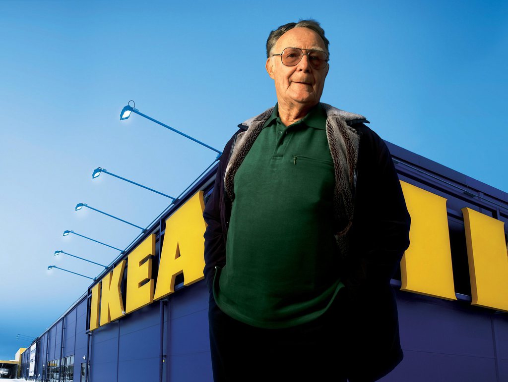 Le fondateur d'Ikea Ingvar Kamprad a été l'homme le plus riche de Suisse.
