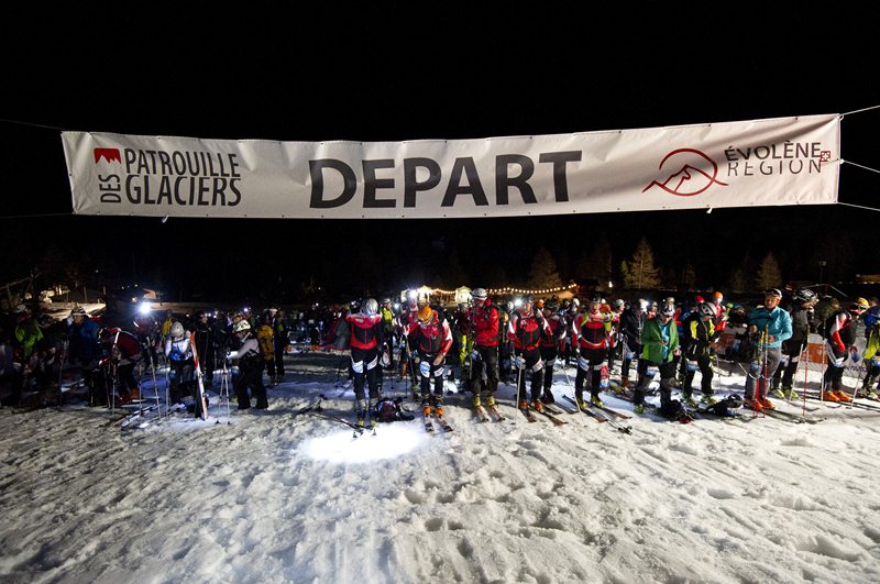 Les patrouilleurs au départ de Zermatt ce soir pourront-ils rejoindre Verbier? Le suspense est pour l'heure total.