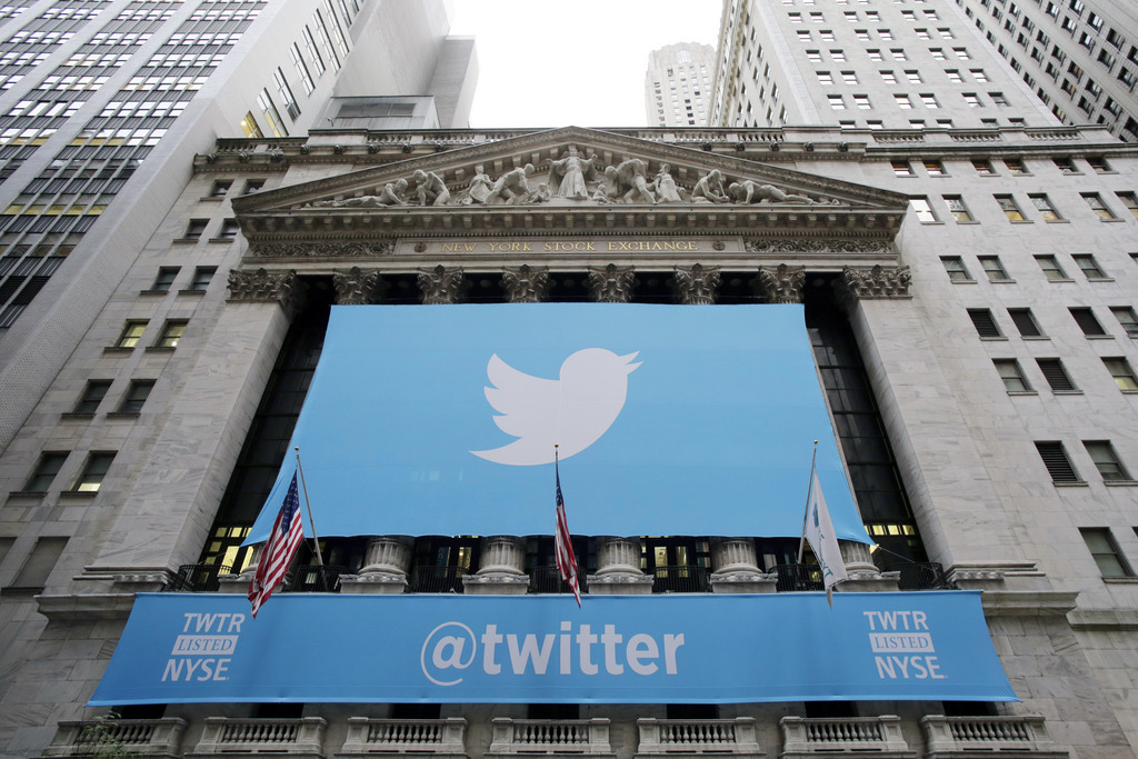 L'euphorie de l'entrée en Bourse, il y a tout juste deux ans, est rapidement retombée pour Twitter.