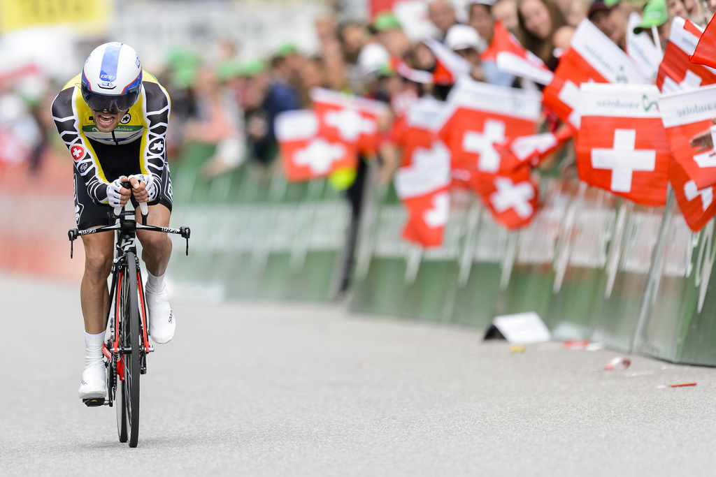 Le français Thibaut Pinot lors du Tour de Suisse 2015. Et si la capitale accueillait une étape du Tour de France en 2016 ?