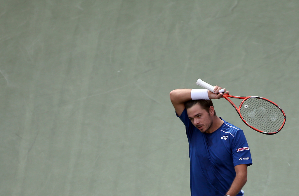 Stan Wawrinka a connu un gros passage à vide durant le deuxième set.