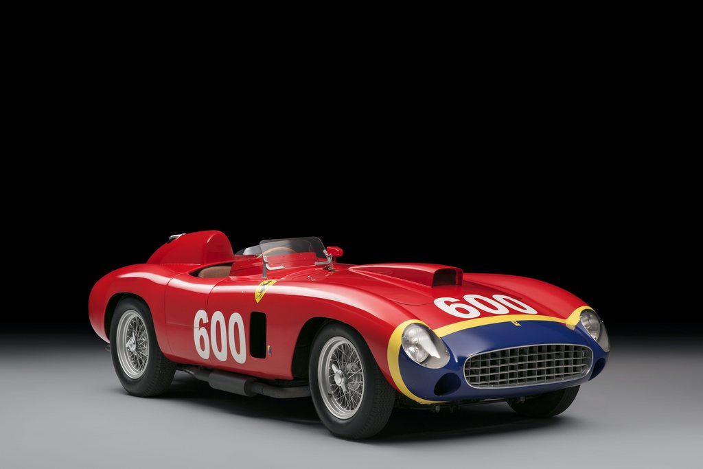 La Ferrari rouge 290 MM sera mise aux enchères.