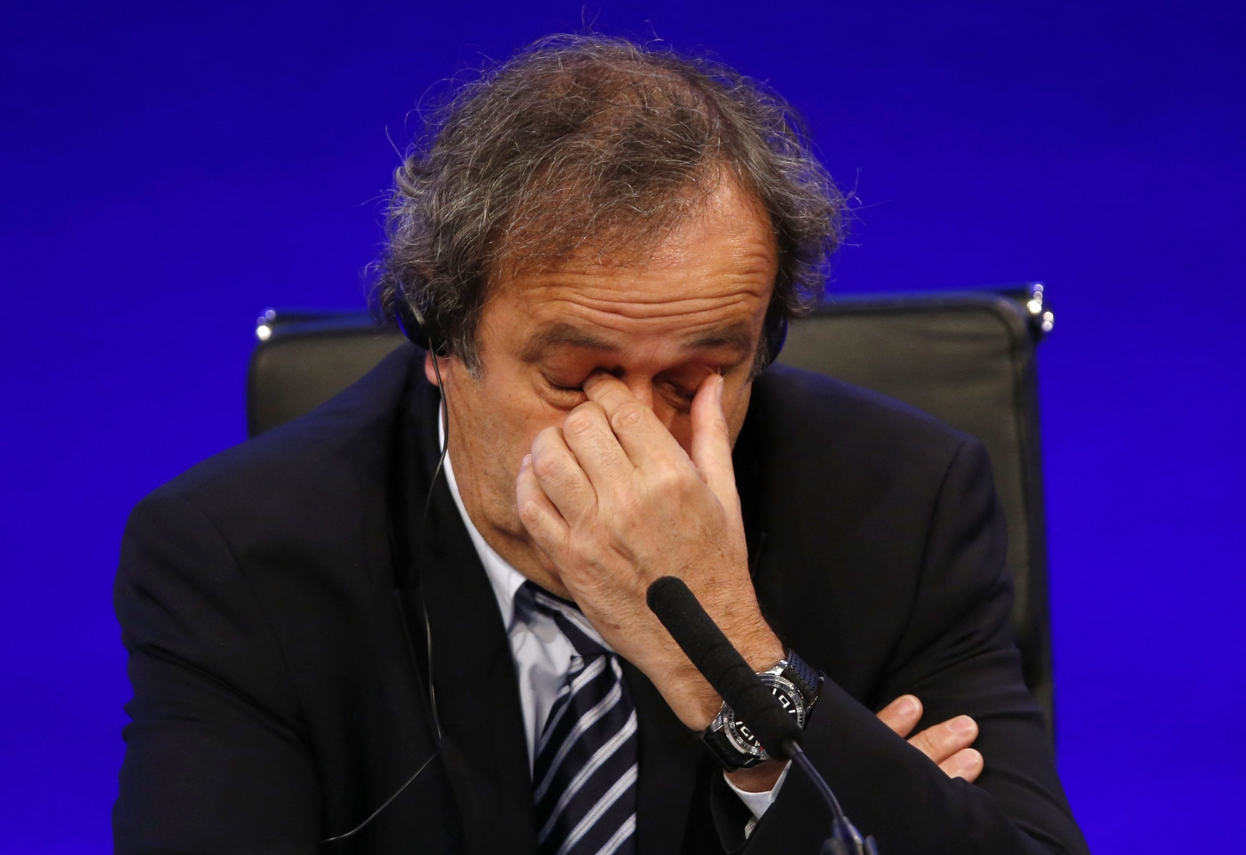 Michel Platini devra attendre la fin de sa suspension pour savoir si sa candidature est validée.