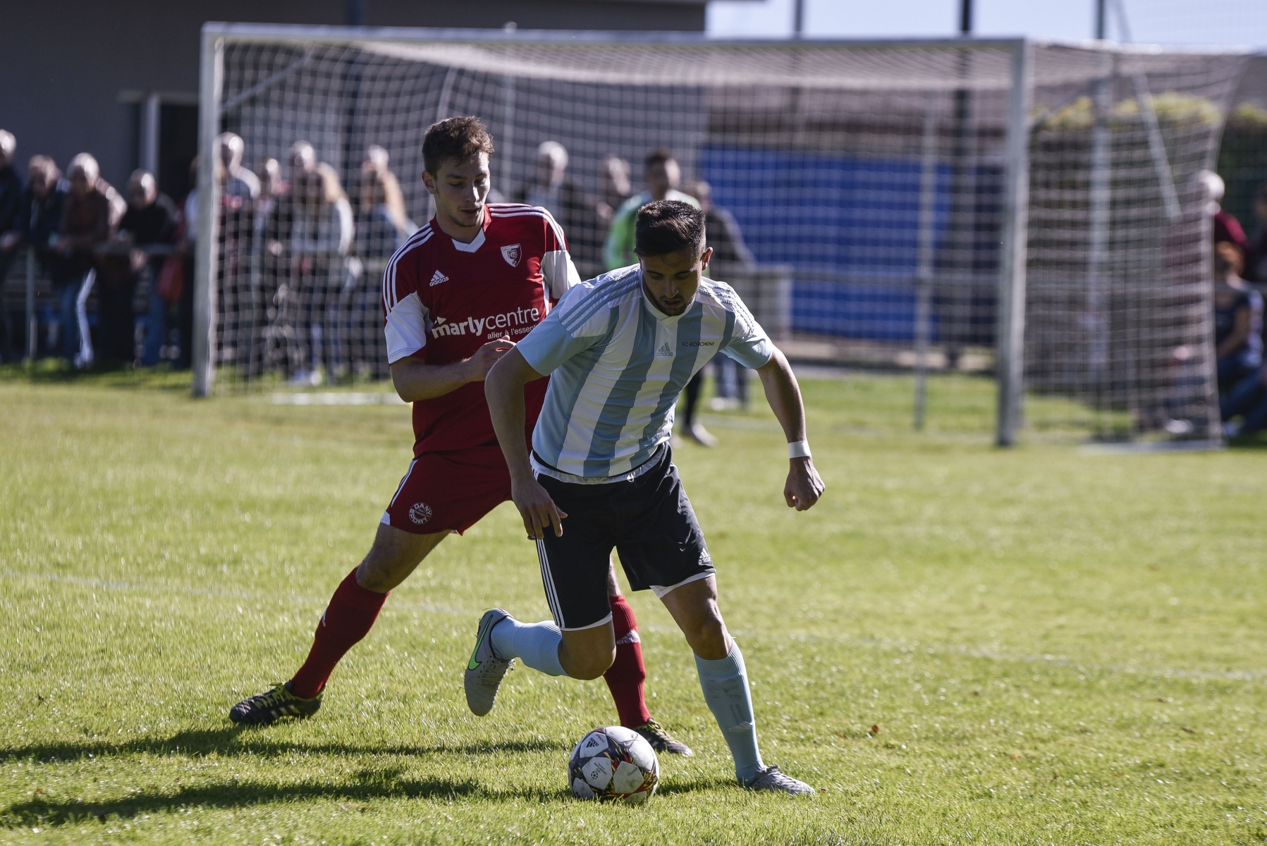 Echichens vainqueur de Farvagny (4 à 1). Image d'archives