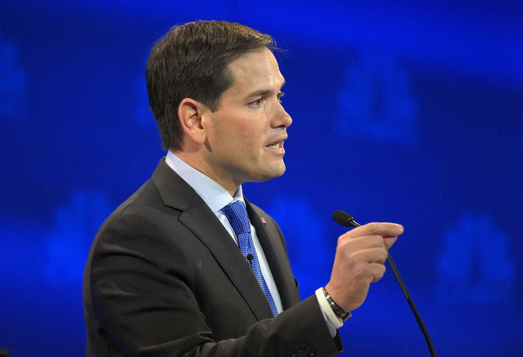 Le Sénateur de Floride Marco Rubio, vainqueur du débat républicain de CNBC?