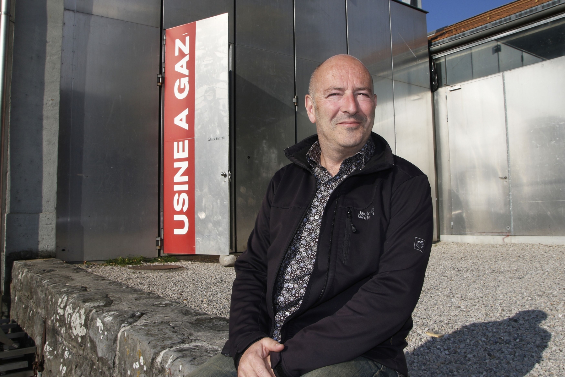 Nyon, Usine à Gaz, Vendredi 2 octobre 2015, Pierre-Yves Schmidt, nouvelle usine à gaz, extension, Photos Céline Reuille