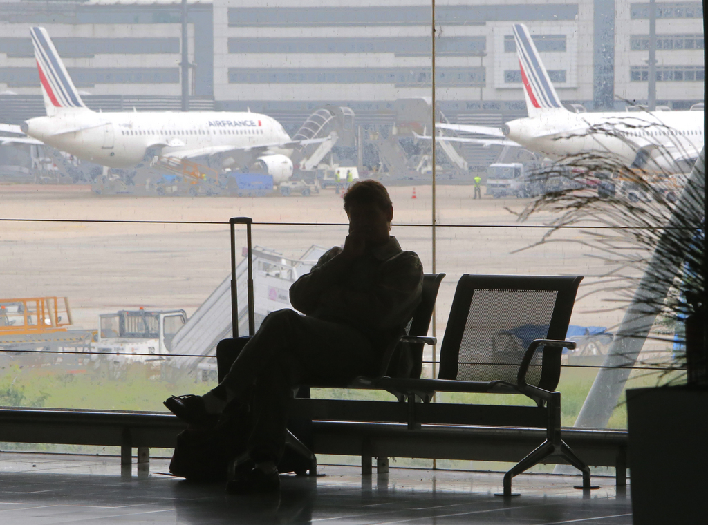 L'avion qui avait décollé de Washington serait arrivé à Roissy ce mercredi matin.