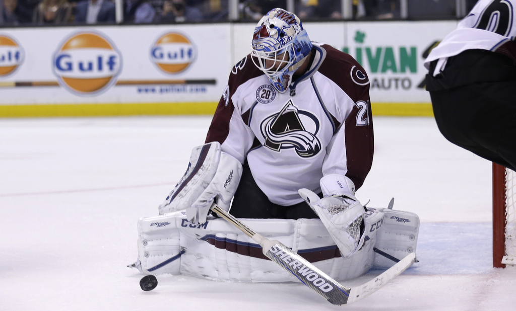 Berra est en train de se tailler une jolie place de titulaire dans les buts de l'Avalanche.