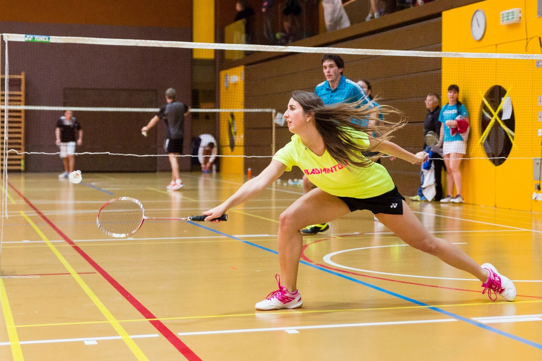 Morges badminton 22e tournoi du BC 21.11.2015 - Lucie Skavska du BC OMS