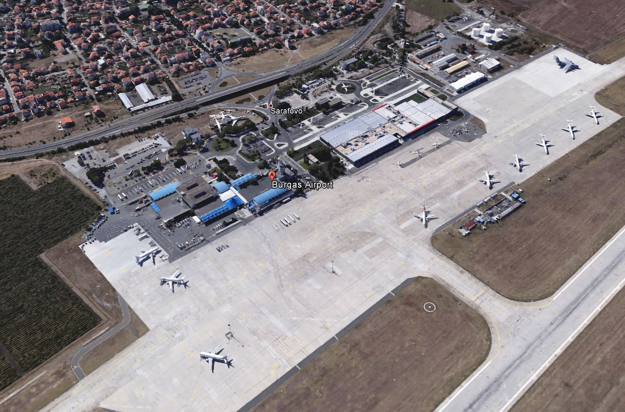 L'avion polonais a dû se poser en urgence sur l'aéroport de Burgas, en Bulgarie.