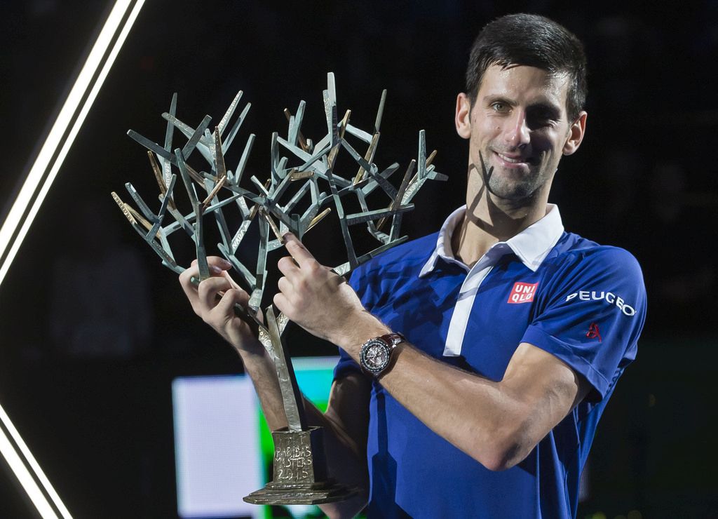 Novak Djokovic s'est offert son quatrième titre à Bercy.