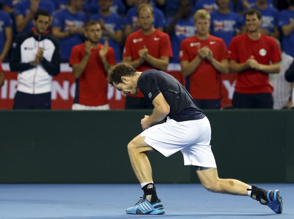 Andy Murray et ses coéquipiers affronteront la Belgique en finale de la Coupe Davis.