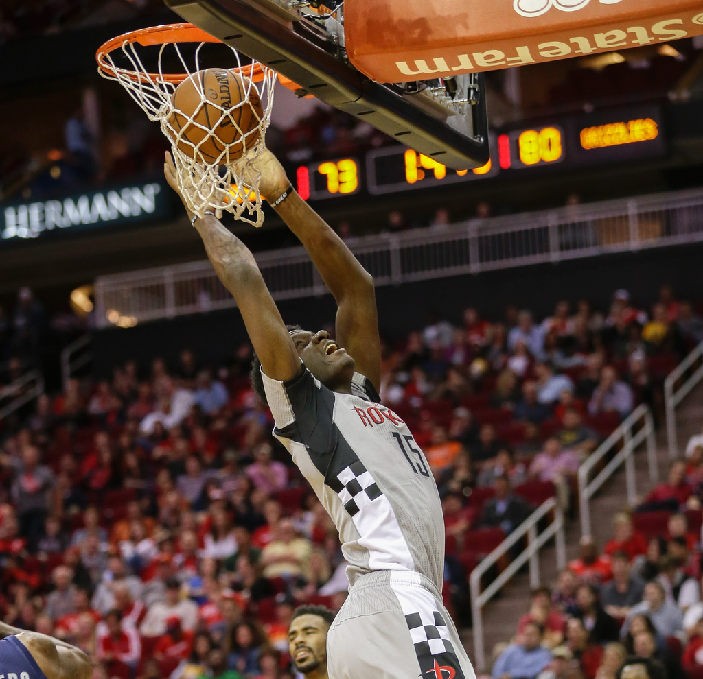 Clint Capela a une nouvelle fois brillé sur les parquets de NBA (archives).