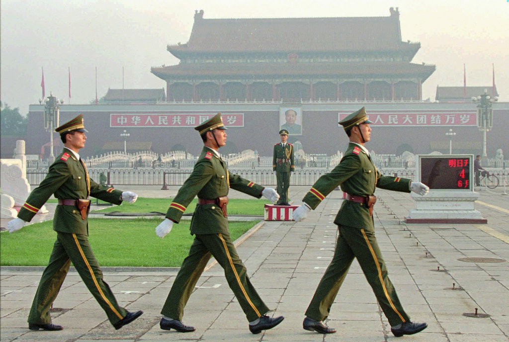 La place Tiananmen, symbole d'une Chine qui peine à devenir une démocratie.