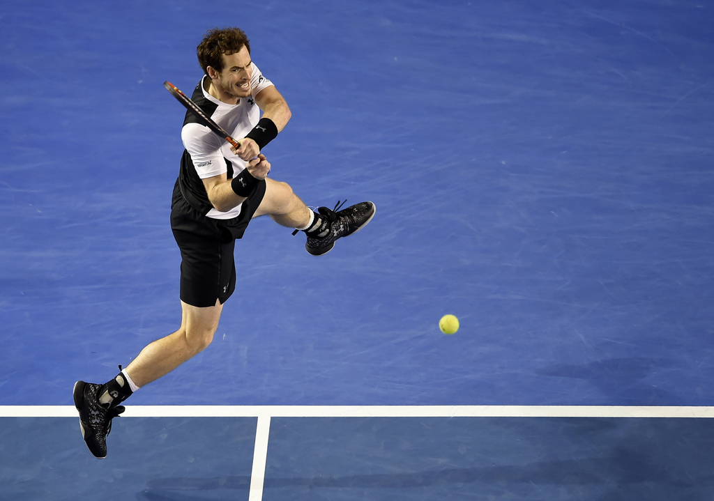 Andy Murray a dû batailler ferme pour venir à bout de Milos Raonic.