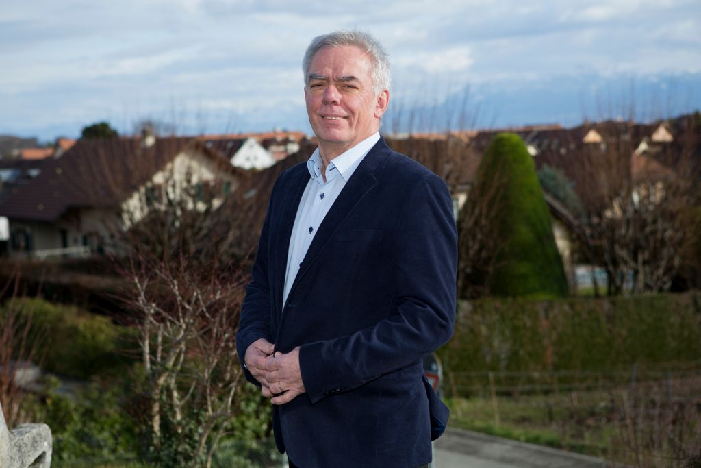 Gérald Cretegny, candidat aux élections municipales à Gland.