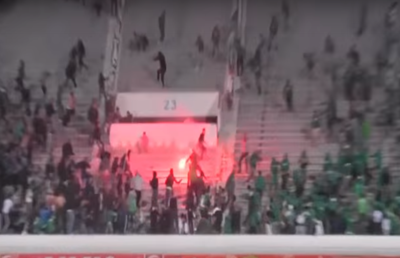 Les échauffourées ont éclaté dans le stade Mohammed V de Casablanca