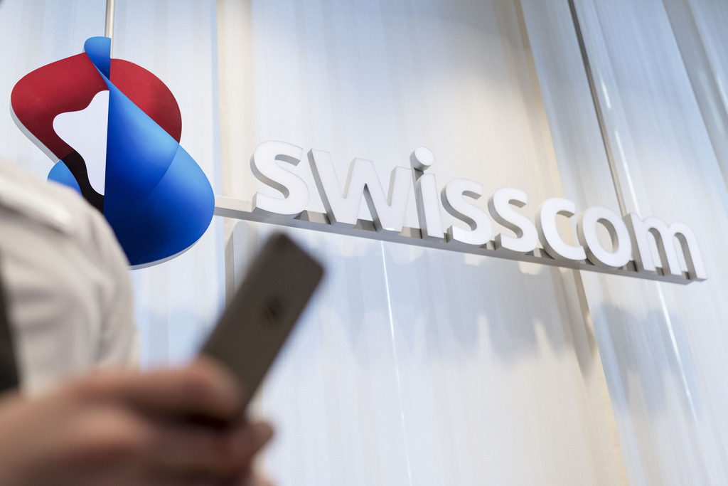 Swisscom affiche un bénéfice en hausse.