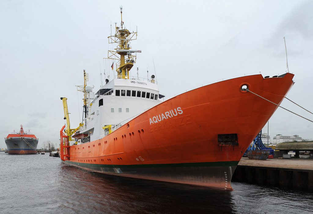C'est à bord de l'Aquarius que l'association SOS Méditerranée tente de sauver un maximum de migrants. Le navire a commencé sa mission le 2 février dernier.